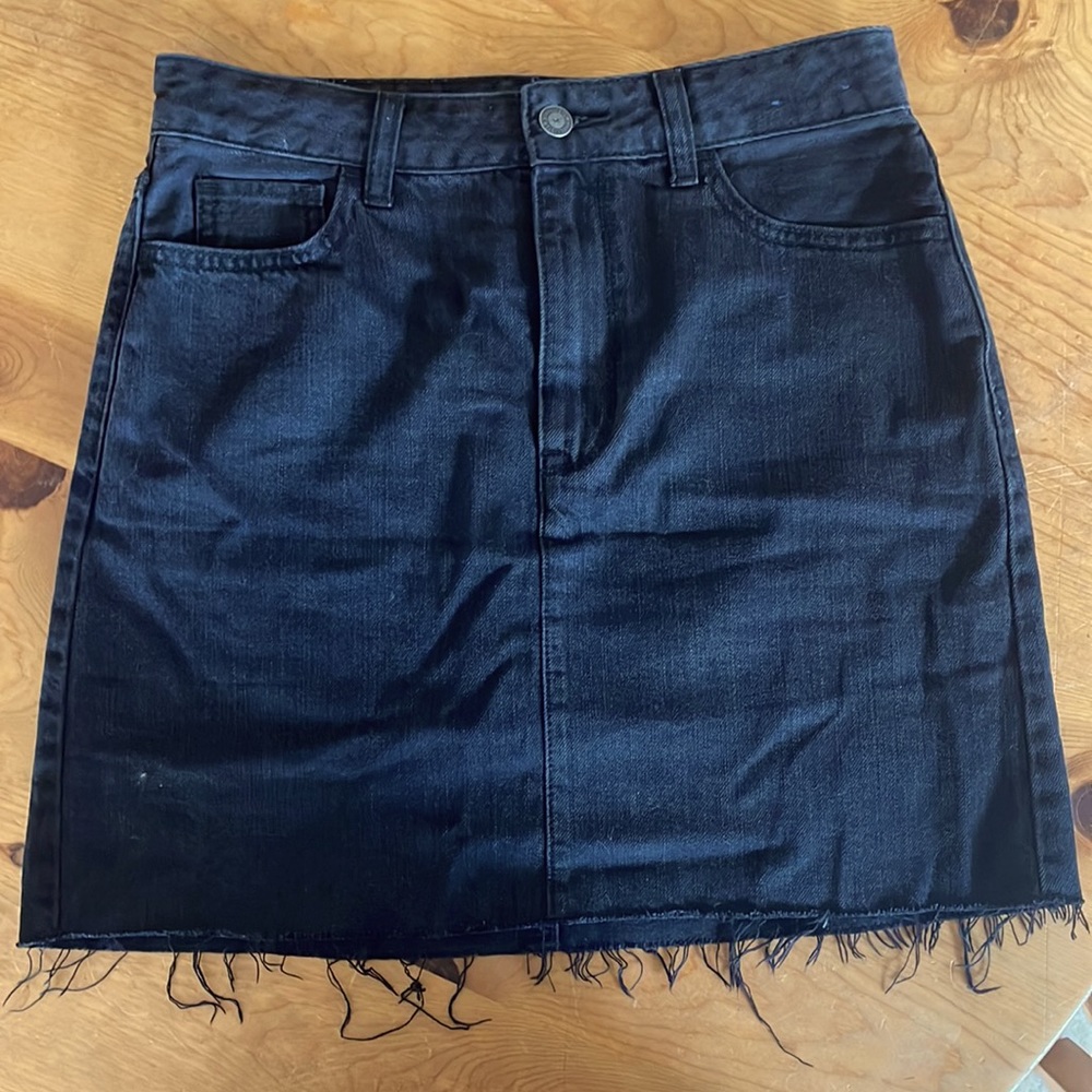 Hollister Ultra High-Rise Jean mini skirt